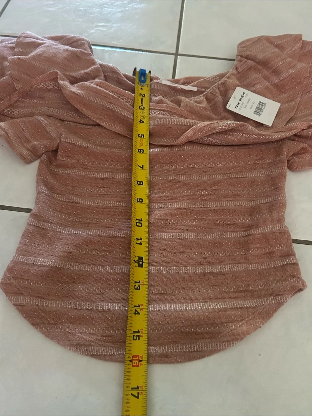Free People Heirloom Ruffle Boho Top - Cottagecore Ruffle Romantic